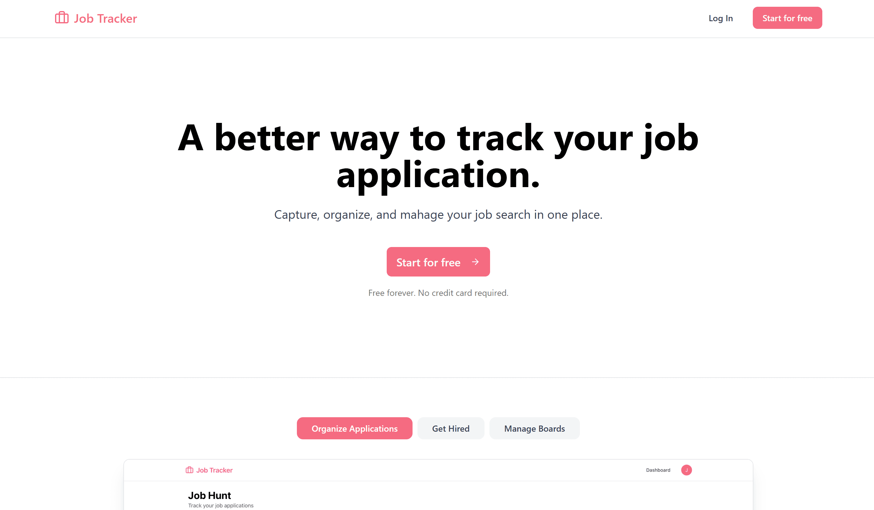 Job Application Tracker